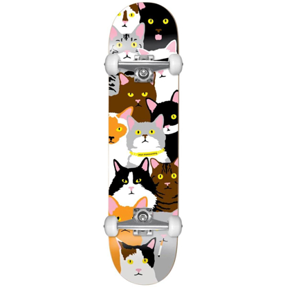 ENJOI CAT COLLAGE YTH FP 7.0" COMPLETE MULTI 7.0"