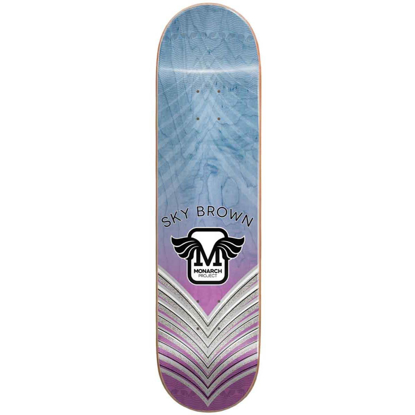 MONARCH PROJECT SKY HORUS GRADIENT R7 8.25" DECK SKY/BLUE 8.25"