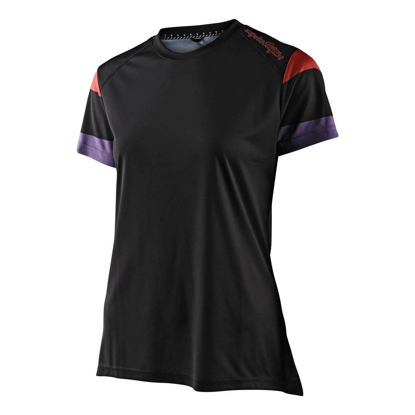 TROY LEE DESIGNS WMNS LILIUM SS JERSEY RUGBY BLACK XS