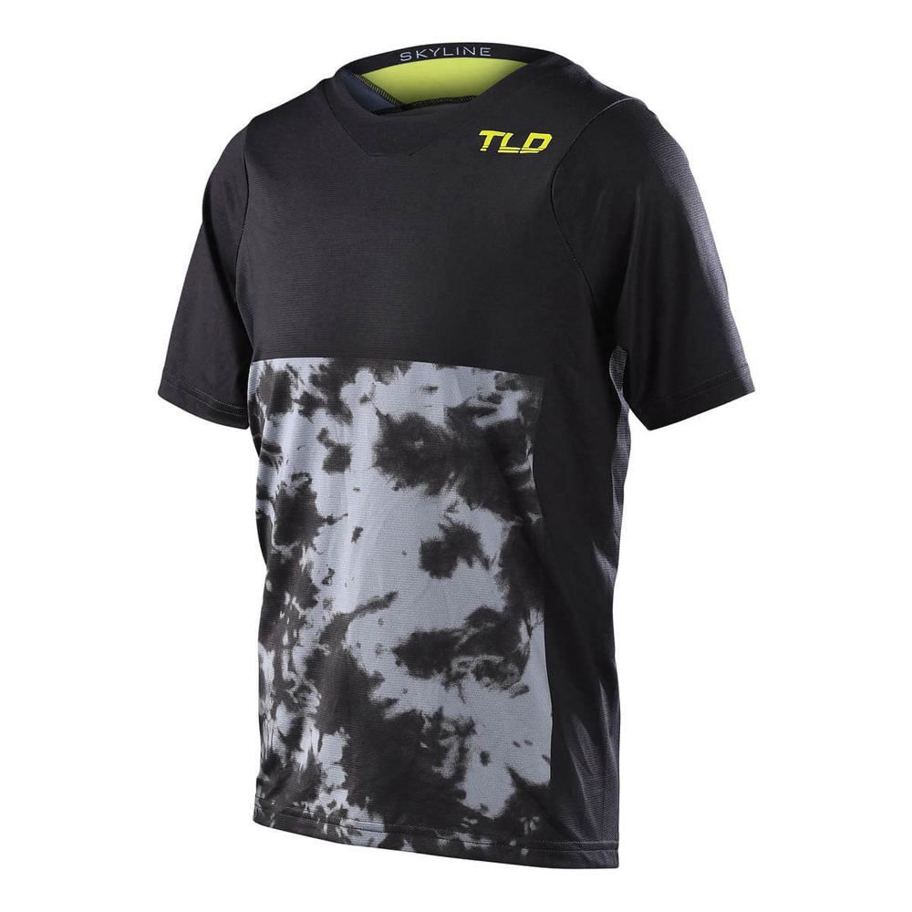 TROY LEE DESIGNS YOUTH SKYLINE SS JERSEY BREAKS CHARCOAL XL