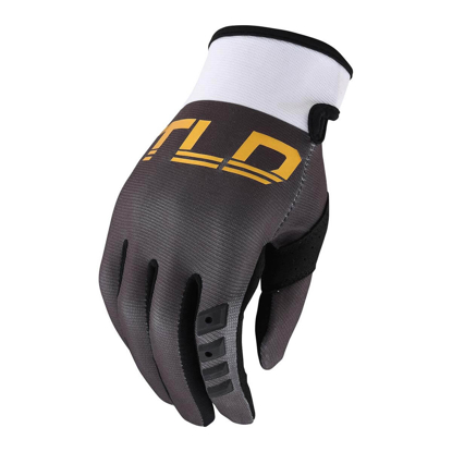 TROY LEE DESIGNS WOMENS GP GLOVE GRAY / GOLD S
