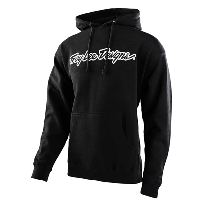 TROY LEE DESIGNS SIGNATURE PULLOVER HOODIE BLACK S