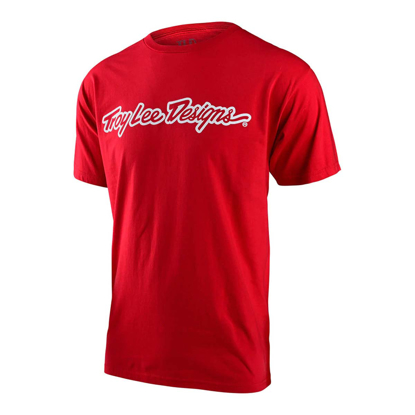 TROY LEE DESIGNS SIGNATURE  T-SHIRT RED XL