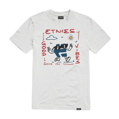 ETNIES VIBES KIDS T-SHIRT WHITE S