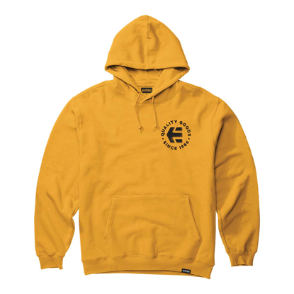 ETNIES SINCE 1986 PULLOVER HOODIE GOLD XL