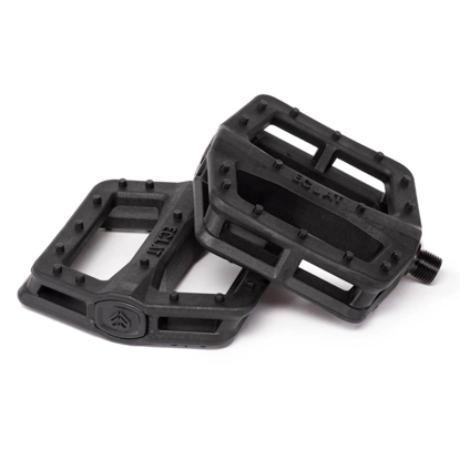ECLAT BMX CENTRIC PEDAL NYLON/FIBREGLAS 9/16" BLACK 9/16"