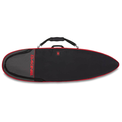 DAKINE JOHN JOHN FLORENCE MISSION SURFBOARD BAG TBD- BLACK/ RED 6'0"