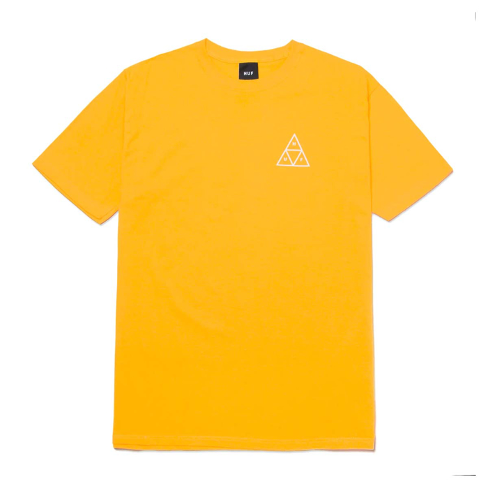 HUF ESSENTIALS TT T-SHIRT LEMON YELLOW L