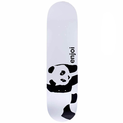 ENJOI WHITEY PANDA LOGO WIDE R7 8.25" DECK WHITEY 8.25"