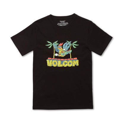 VOLCOM ROOSTING T-SHIRT BLACK L