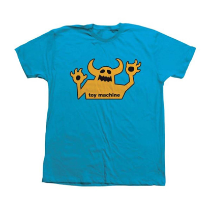 TOY MACHINE OG MONSTER YOUTH T-SHIRT TURQUOISE YM
