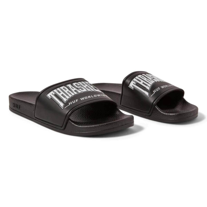 HUF HUF X THRASHER SLIDE BLACK 43