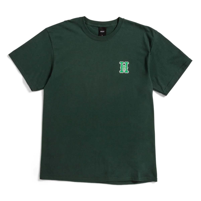 HUF HIGH POINT T-SHIRT FOREST GREEN M