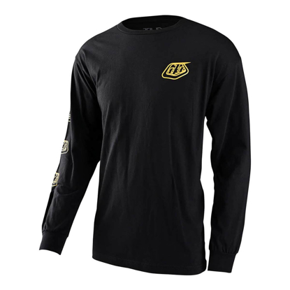 TROY LEE DESIGNS STAMP LONG SLEEVE TEE BLACK XL