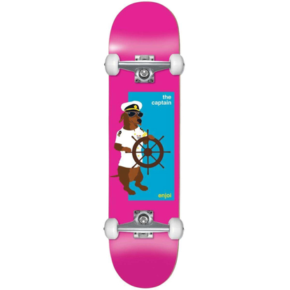 ENJOI THE CAPTAIN YOUTH FP 7.25" COMPLETE PINK 7.25"