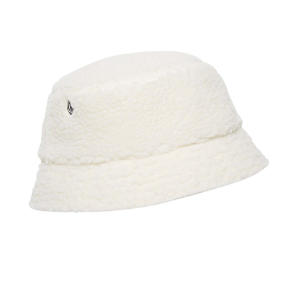 VOLCOM BALUNE SHERPA BUCKET HAT WHITECAP GREY L/XL