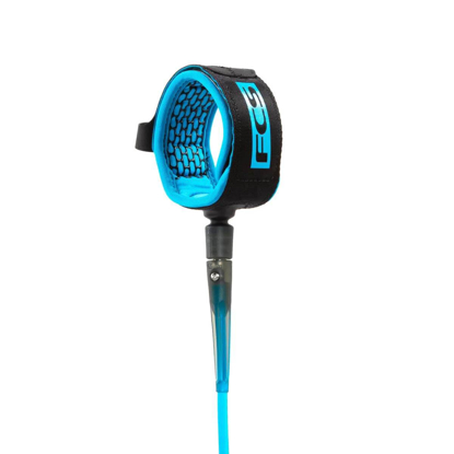 FCS FCS 6' ALL ROUND ESSENTIAL LEASH BLUE/BLACK 6'