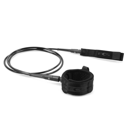 FCS FCS 9' ALL ROUND CALF ESSENTIAL LEASH BLACK 9'