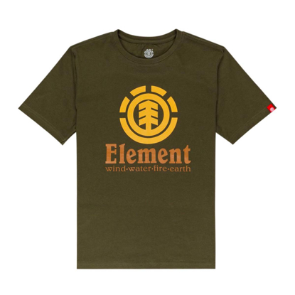 ELEMENT VERTICAL SS YOUTH T-SHIRT ARMY XL/16