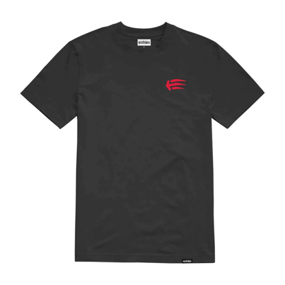 ETNIES JOSLIN KIDS T-SHIRT BLACK/RED L