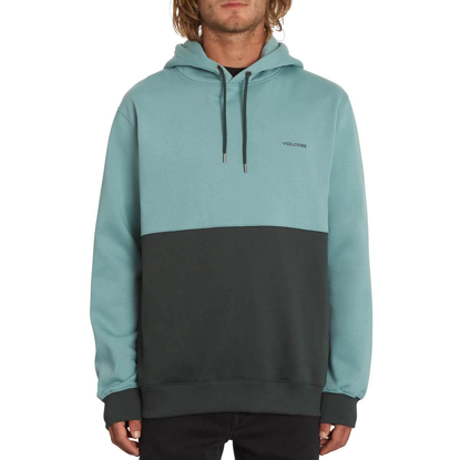 VOLCOM DIVIDED PULLOVER HOODIE FERN S