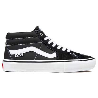 VANS SKATE GROSSO MID BLACK/WHITE/EMO LEATHER 40,5