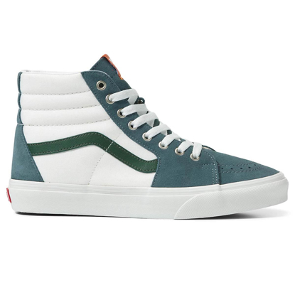 VANS SK8-HI VARSITY CANVAS BLUE/GREEN 38