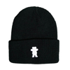 GRIZZLY GRIPTAPE OG BEAR EMBROIDERED BEANIE BLACK UNI