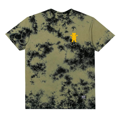 GRIZZLY GRIPTAPE DEEP WOODS T-SHIRT TIE DYE L