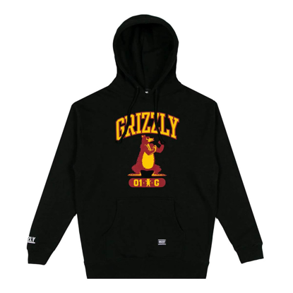 GRIZZLY GRIPTAPE PUT EM UP HOODY BLACK L