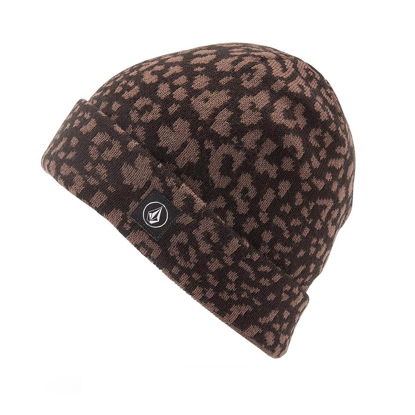 VOLCOM FULL STONE JACQUARD BEANIE W ESPRESSO O/S