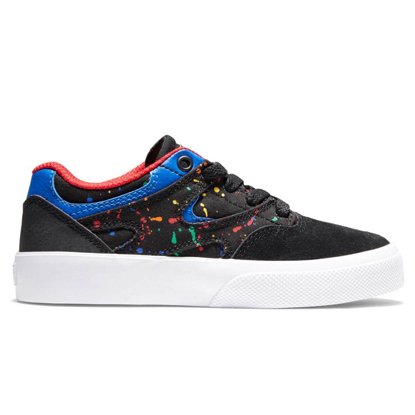 DC KALIS VULC KID BLACK/SPLATTER 32