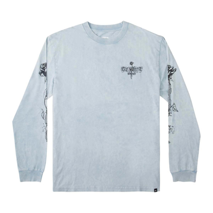 DC DOUBLE OR NOTHING LONGSLEEVE FADED DENIM ACID S