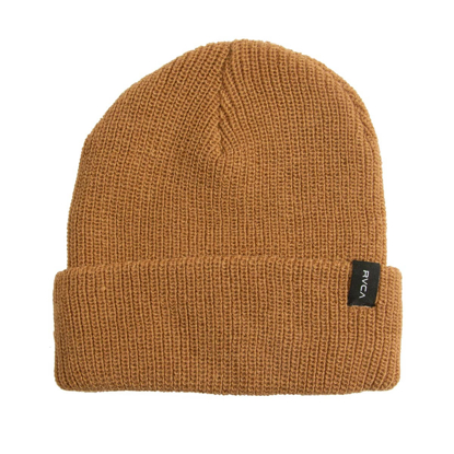 RVCA ESSENTIAL BEANIE HAT W CAMEL UNI