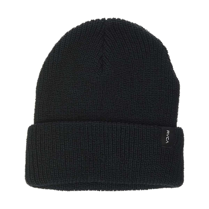 RVCA ESSENTIAL BEANIE HAT W RVCA BLACK UNI