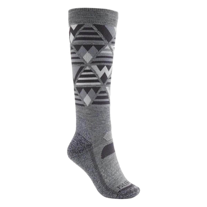 BURTON PERFORMANCE MIDWEIGHT SOCKS GRAY HEATHER S