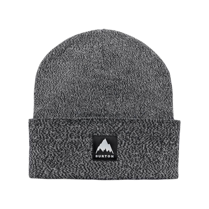 BURTON RECYCLED KACTUSBUNCH TALL BEANIE TRUE BLACK/STOUT WHITE MARL UNI