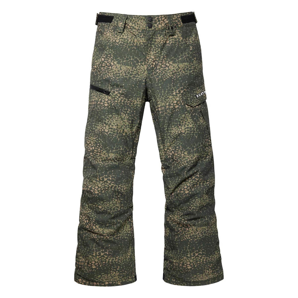 BURTON EXILE CARGO KID PANTS COBRA CAMO L
