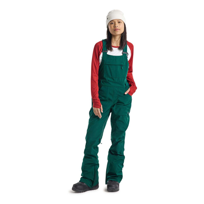 BURTON AVALON SHORT W BIB PANTS BOTANICAL GARDEN M