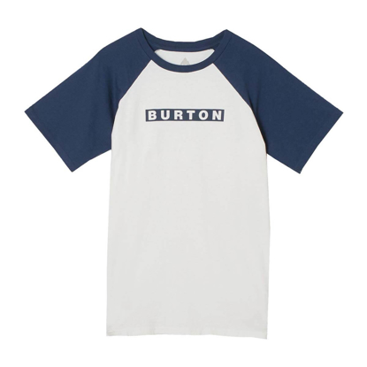 BURTON VAULT KID T-SHIRT STOUT WHITE/DRESS BLUE L