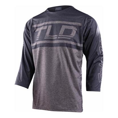 TROY LEE DESIGNS RUCKUS JERSEY BARS GRAY / GRAY HEATHER M