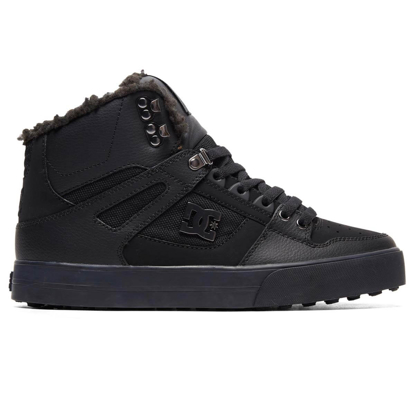 DC PURE HIGH-TOP WC WNT BLACK/BLACK/BLACK 43