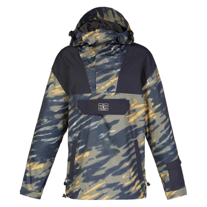 DC DC-43 ANORAK ANGLED TIE DYE IVY GREEN L