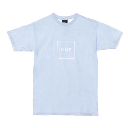 HUF ESSENTIALS BOX LOGO S/S GREEK BLU L