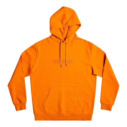 DC GUARDED PULLOVER HOODIE BURNT ORANGE L