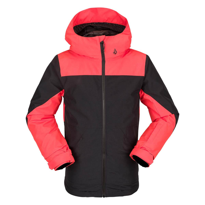 VOLCOM VERNON INSULATED KID JACKET ORANGE SHOCK S