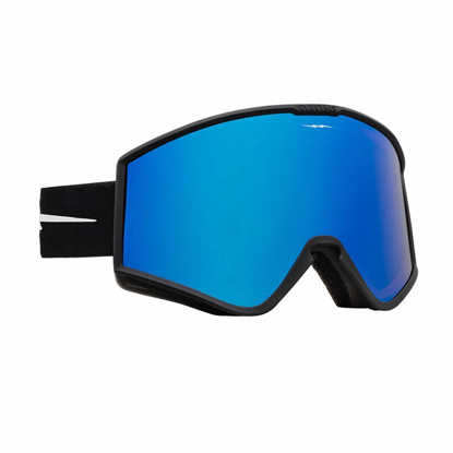ELECTRIC KLEVELAND + BONUS LENS MATTE BLACK/BLUE CHROME UNI