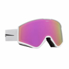 ELECTRIC KLEVELAND SMALL + BONUS LENS MATTE WHITE/PINK CHROME UNI