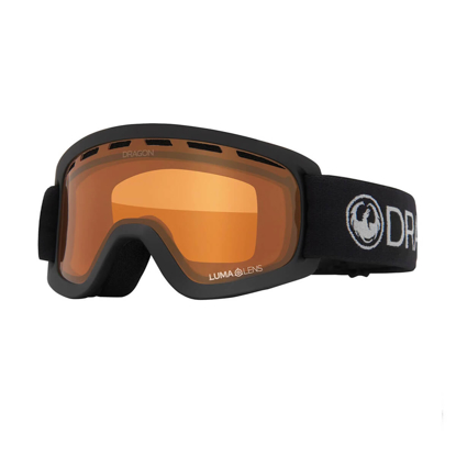 DRAGON LIL D BASE KID GOGGLES CHARCOAL/LUMALENS AMBER UNI