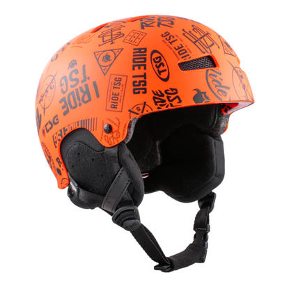 TSG GRAVITY GRAPHIC DESIGN ORANGE STICKY S/M